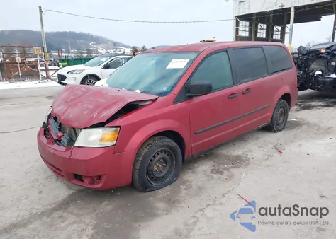 2008 Dodge Grand Caravan Se z USA, uszkodzony, nr VIN 1D8HN44H08B113699